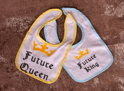 Embroidered Bibs