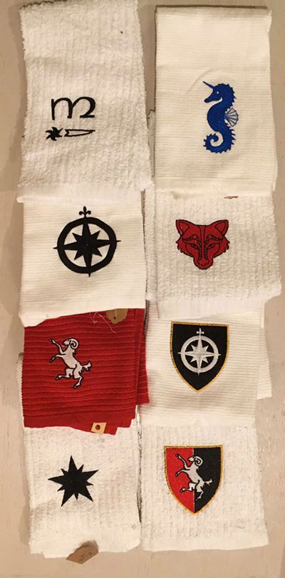 Embroidered Towels