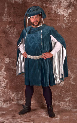 Cape Sleeve Houppelande
