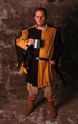 Cape Sleeve Houppelande